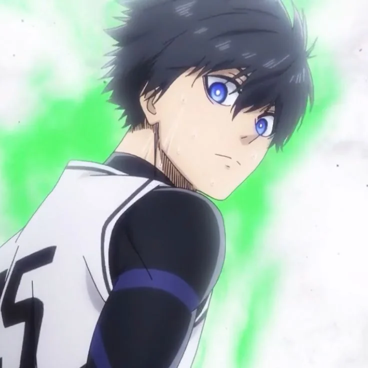 Physical appearance of Yoichi Isagi in Blue Lock Manga