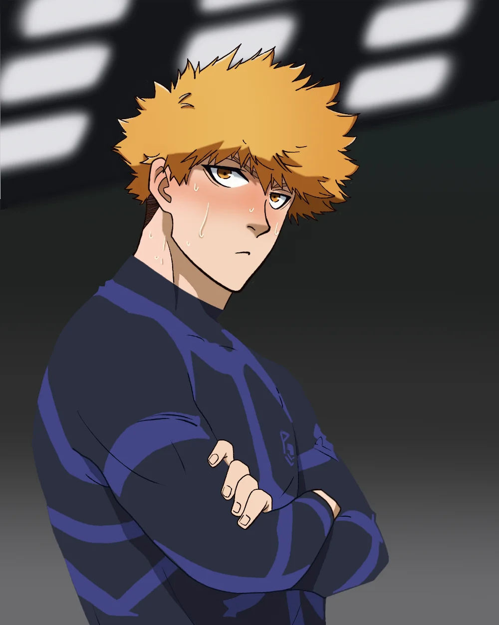 Personality of Rensuke Kunigamiin Blue Lock Manga