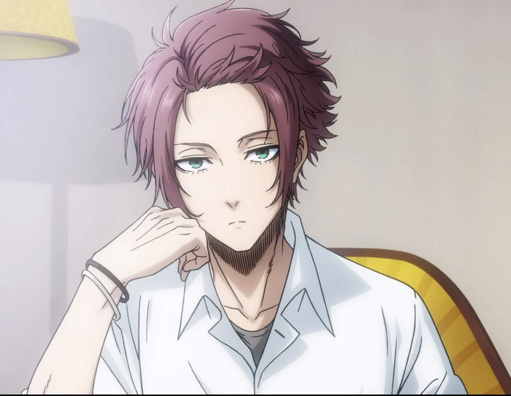 Physical appearance of Sae Itoshi in Manga Blue Lock