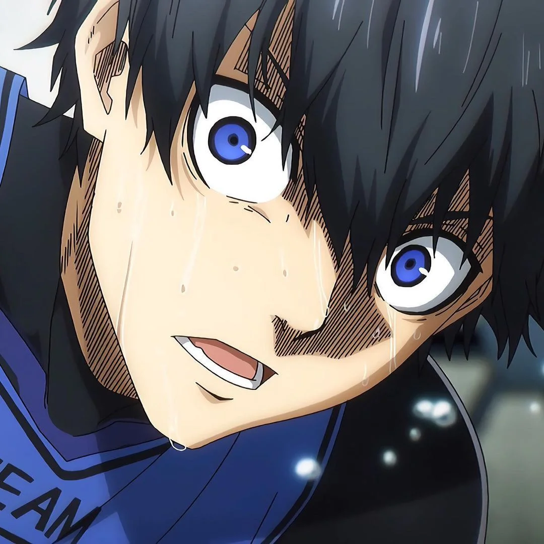 Yoichi Isagi from Manga Blue Lock